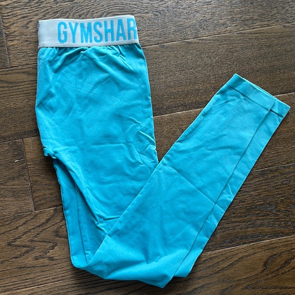 Gymshark Fit Leggings - Dusky Teal - S - Picture 3 of 3